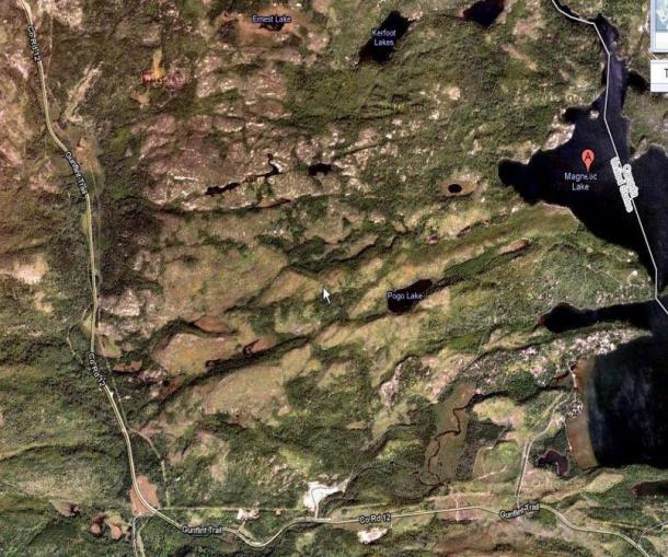 Magnetic Lake, Superior National Forest, Minnesota, and surrounds.