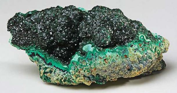 Malachite from the Democratic Republic of the Congo. (JJ Harrison / CC BY-SA 3.0)