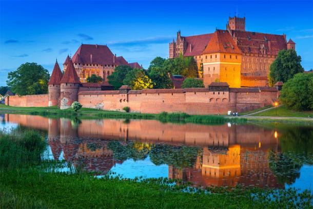 Malbork Castle, Poland, which was built by the Teutonic Order. (Patryk Kosmider / Adobe stock)