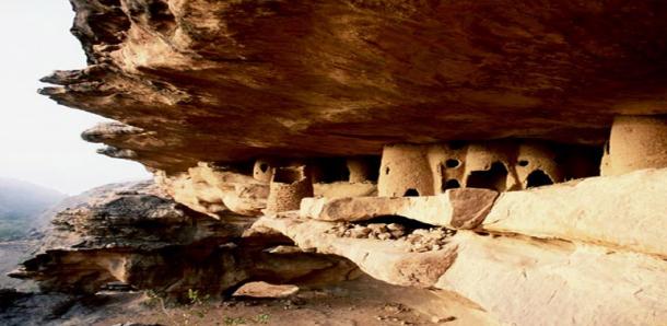 Malian Cliff Dwellings from Tellem