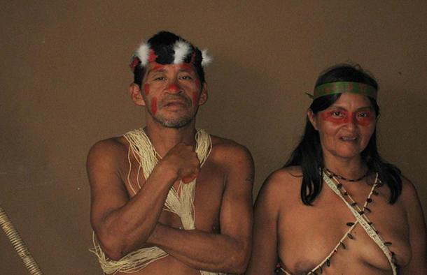 Man and woman from Huaorani village. Photographed in Ecuador, May 2008. (kate fisher/CC BY 2.0)