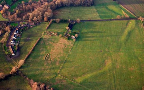 The site of Marden Henge in Wiltshire