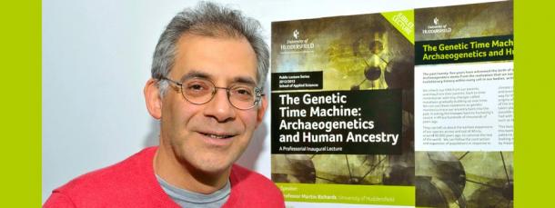 Professor Martin Richards, director of the Evolutionary Genomics Research Centre, was one of the main researchers involved in the study of the Segorbe Giant’s DNA. (University of Huddersfield)
