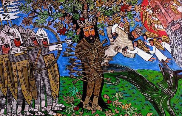 The Martyrdom of King Edmund (Brian Whelan / CC BY-SA 3.0)