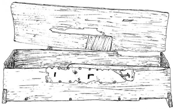 Mastermyr chest, part of the documentation of the Swedish Viking Age.