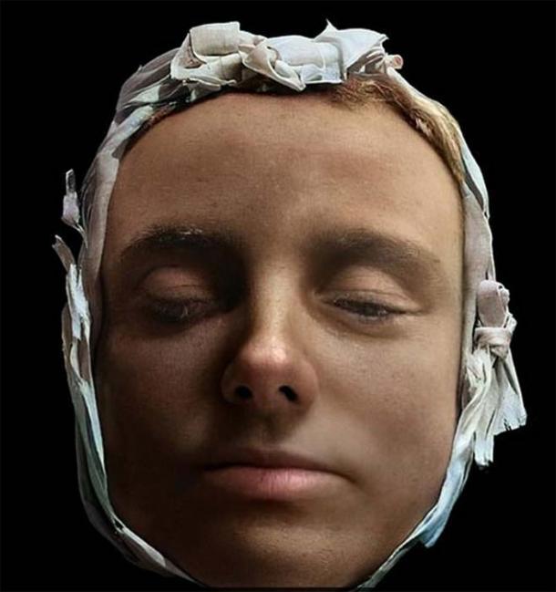 Matt Loughrey’s reconstruction of Mary Queen of Scotland. (Courtesy of Matt Loughrey / My Colorful Past).