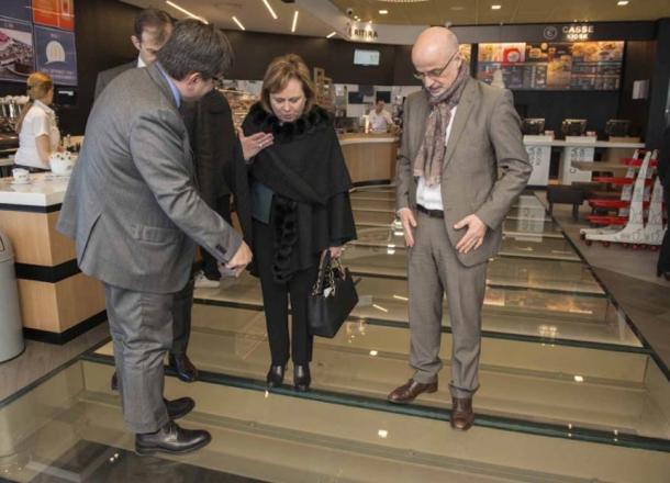 The new McDonald’s in the city of Marino.