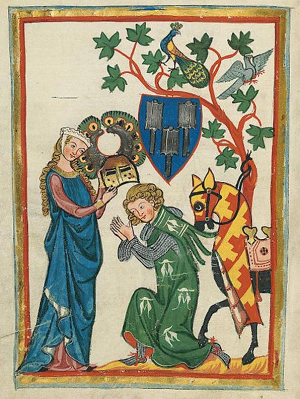 Medieval knights took the peacock vow as a sort of “New Year’s resolution” for chivalry. 