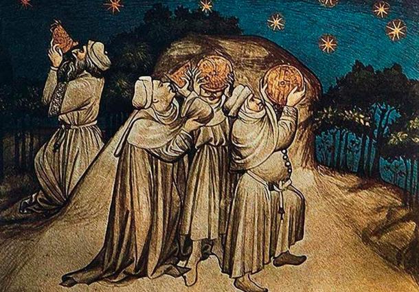 Medieval stargazers. People have been fascinated by the stars and their possible influence over our lives, long before and after the time of Babylonian astrology