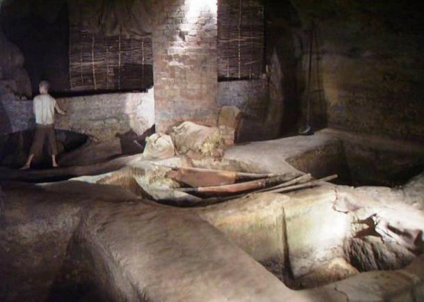 Medieval tannery excavated at City of Caves in Nottingham