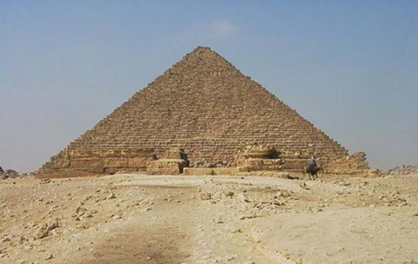Pirâmide Menkaura, a menor das três grandes pirâmides de Gizé (CC BY-SA 2.0)