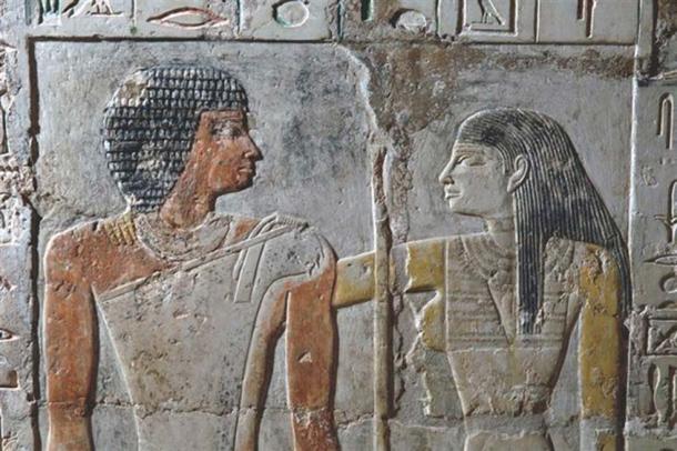 The Priestess And The Singer Locked In A Lasting Egyptian Love Story Ancient Origins