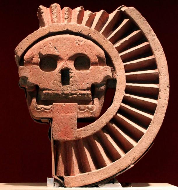 Mictlantecuhtli, Aztec god of the Dead, found in Teotihuacan