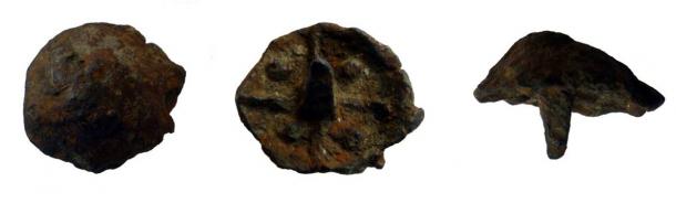 Military footwear hobnail from Grociana piccola fort. 