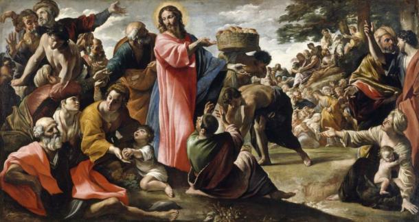 ‘Miracle of the Bread and Fish’ by Giovanni Lanfranco. (Public Domain)