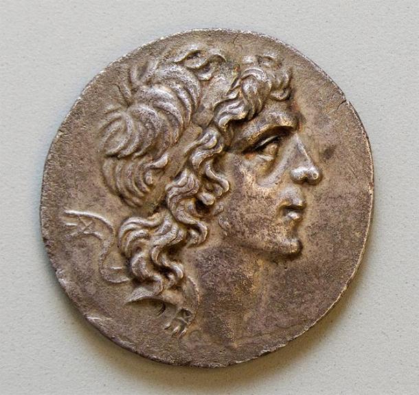 Mithradates VI Eupator on a silver coin of Pontus, 2nd–1st century BCE (Yale University Art Gallery)