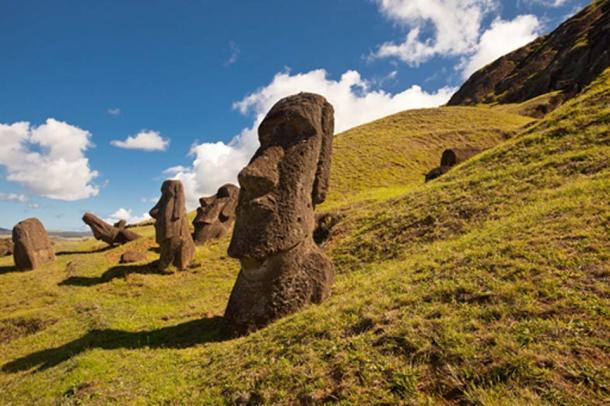 Moai statues on Easter Island. Credit: BigStockPhotos