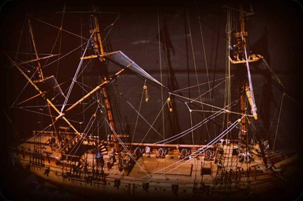 Model of the Whydah Galley (CC BY 2.0)