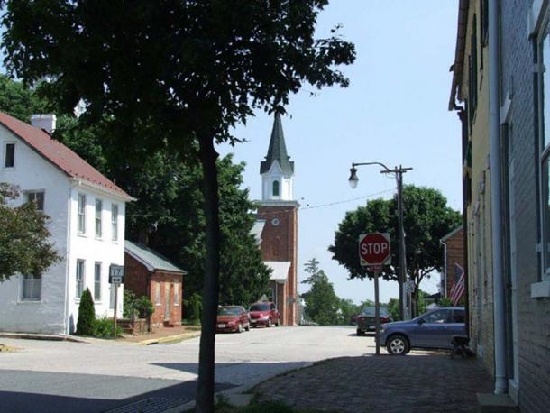 Modern Burkittsville. 