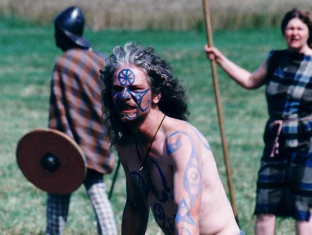 Modern re-enactment of the Silures at War. (CTS)