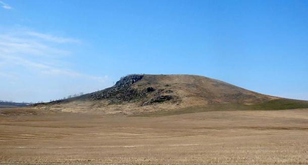 The Mokhnataya mountains in the Altai Mountains. 