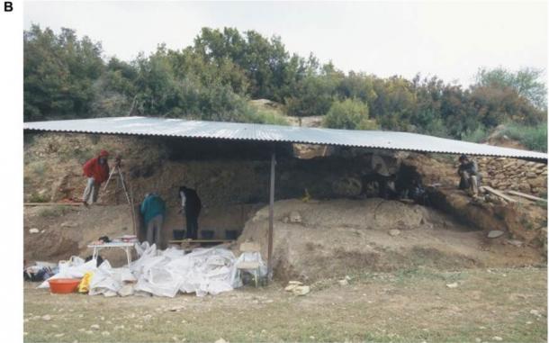 Location and current status of the Moli del Salt site