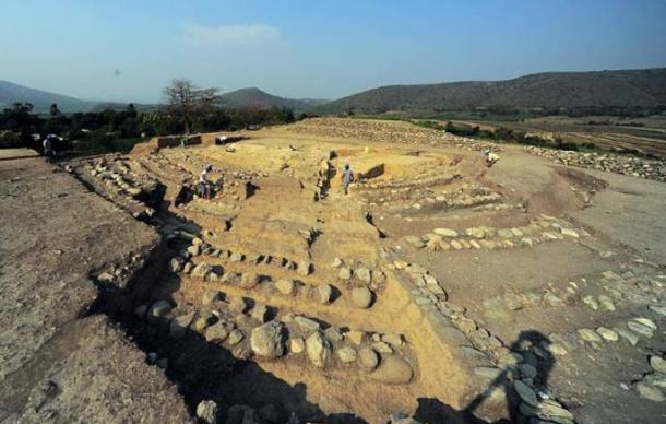 Montegrande archaeological site, Peru.