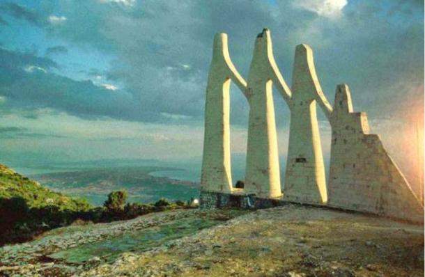 The Monument of Zalongo, Mount Zalongo, Greece 