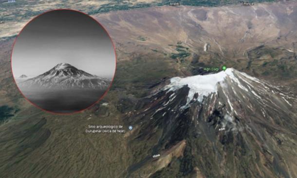 Mount Ararat. (Screenshot via Google Maps/Flickr / Arman Ayva)