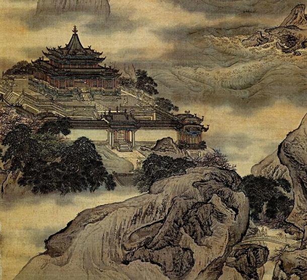 A miniature version of Mount Penglai, the legendary home of the Eight Immortals, was recreated in many classical Chinese garden.