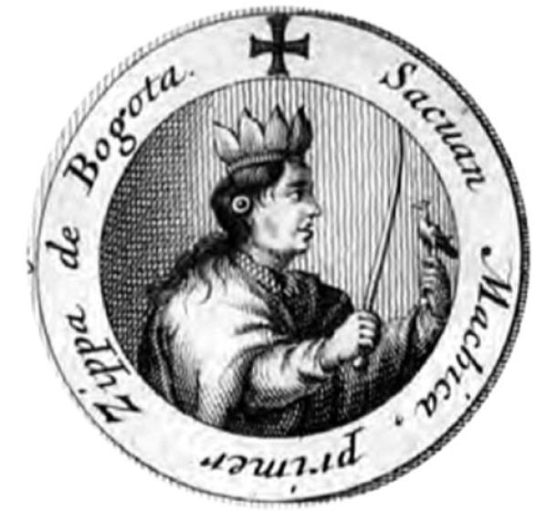 Muisca ruler Saguamanchica. (Saori Sama / Public Domain)