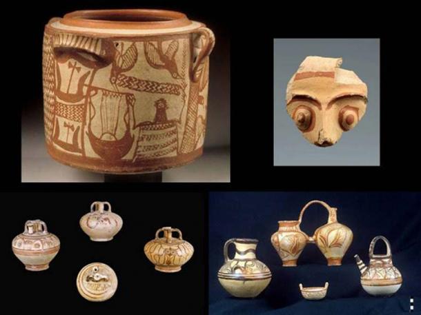 Finds from the Mycenaean palace of Kydonia