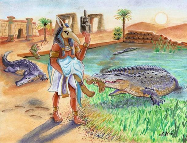 Myth of Osiris and Isis – Seth’s Rage. (Zanten / Deviantart)