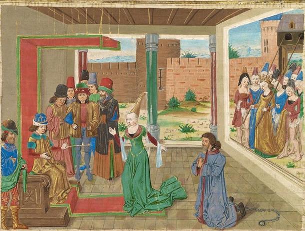'Bagoas pleads on behalf of Nabarzanes'