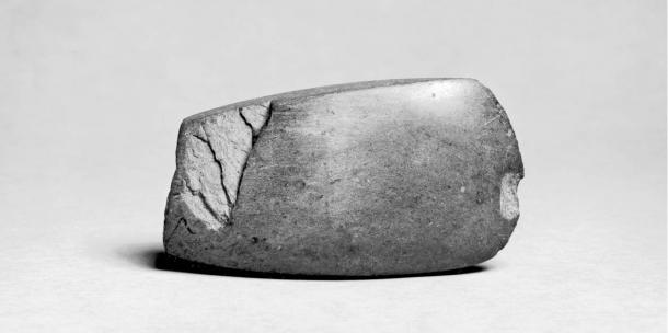 Neolithic ax from about 7,000 years ago in Italy.