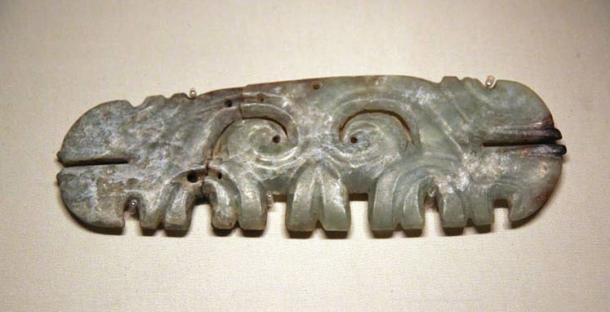 Neolithic jade plaque, Hongshan Culture.