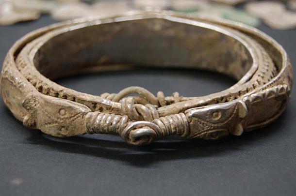 Nested bracelet from the Silverdale Hoard. Image by Ian Richardson. (CC BY-SA 2.0)