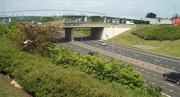 The Newbridge Chariot was discovered during an archaeological investigation ahead of the construction of the Edinburgh Interchange, picture
