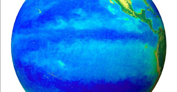El Niño tiene el impacto más directo sobre la vida en el Pacífico ecuatorial, sus efectos se extienden de norte a sur a lo largo de la costa de las Américas, afectando la vida marina en todo el Pacífico. Los cambios en las concentraciones de clorofila-a se pueden ver en esta animación, que compara el fitoplancton en enero y julio de 1998. Los agricultores del Neolítico en el desierto de Atacama también se vieron afectados por El Niño, lo que resultó en menos peces y más realidades agrícolas. violencia. (Observatorio de la Tierra de la NASA / Dominio público)