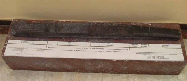 Codo de Nippur en el Museo Arqueológico de Estambul, Turquía (Ana al'ain / CC BY-SA 3.0)
