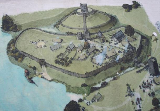 A typical Norman motte-and-bailey castle (Duncan Grey / CC BY-SA 2.0)
