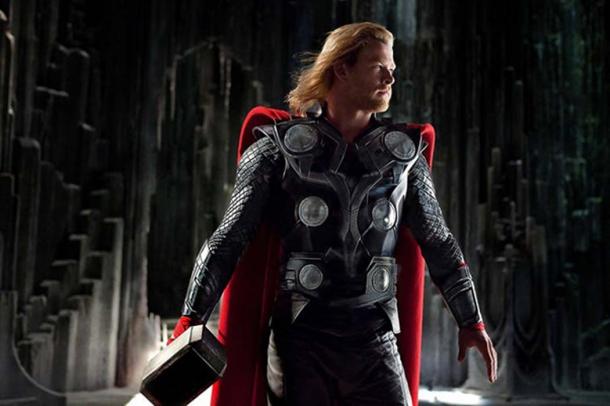 Chris Hemsworth as famous Norse god Thor in the 2011 film of the same name.