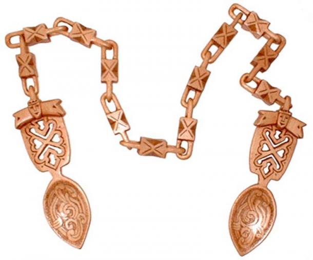 Norwegian wedding spoons. (Vladimir Alexiev/CC BY SA 4.0)