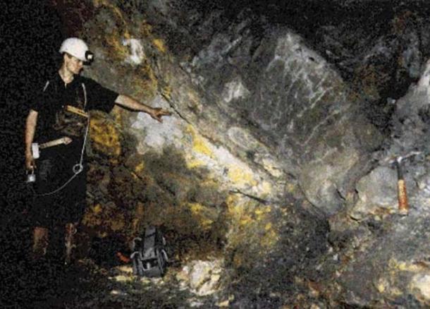 Nuclear reactor site, Oklo, Gabon Republic.