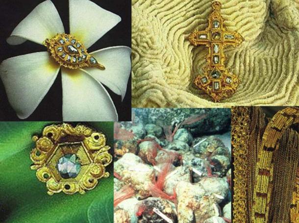 Treasures from Nuestra Señora de la Concepción ship.