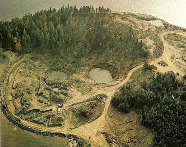 Oak Island, Nova Scotia, Canada.