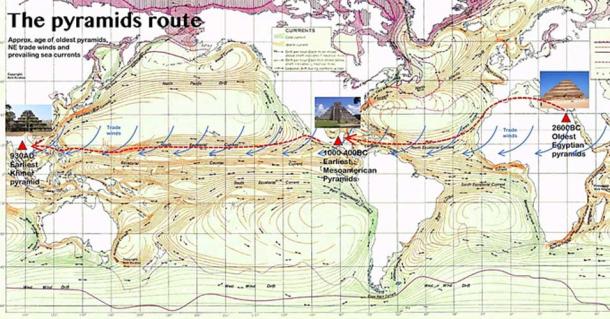 Ocean Currents and Sea Ice from Atlas of World Maps, United States Army Service Forces, Army Specialized Training Division.
