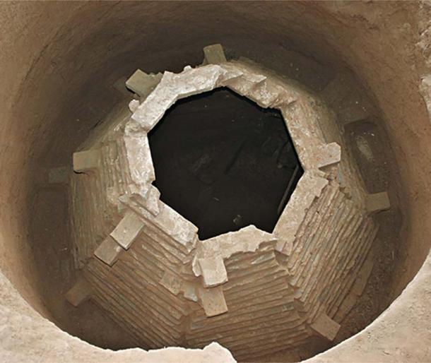 Octagon shaped tomb was discovered in 2012. (Image: Chinese Cultural Relics)