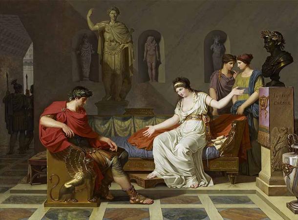 Octavian and Cleopatra by Louis Gauffier, 1787. (Public domain)