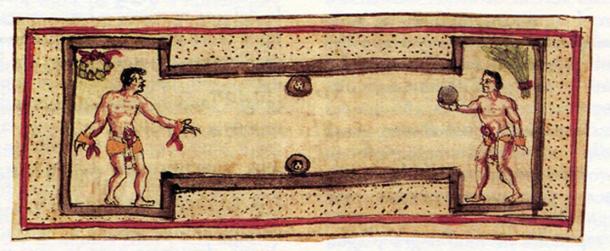 Olmec courts were the shape of a capital ‘I’ 